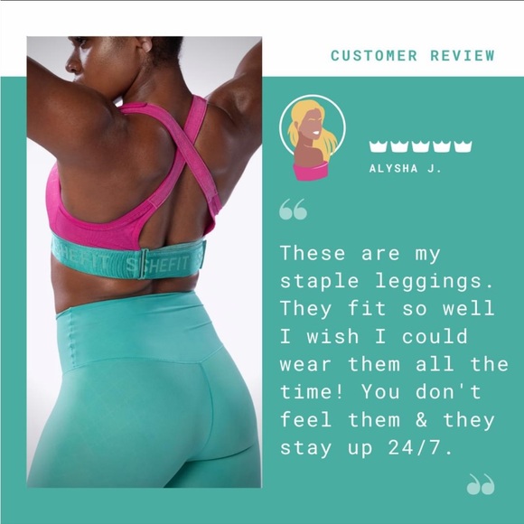 SheFit - Boss Legging in Fierce - Limited Edition - Size Small - Picture 7 of 7